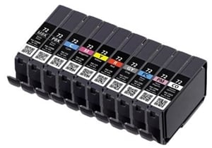 Canon Compatible PGI-72 Ink Cartridge Multipack (MBK/PBK/C/M/Y/PC/PM/R/GY/CO)